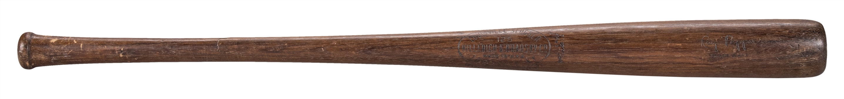1933-34 Ray Pepper Game Used Hillerich & Bradsby Professional Model Bat (PSA/DNA)